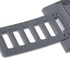 FIAMMA Anti Slip Plate, grå, sæt med 2 stk.